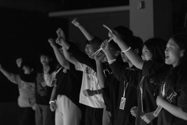 경북 김천의 더세움교회 청소년 수련회 장면. 더세움교회 제공