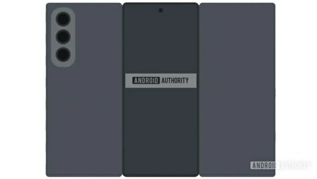 갤럭시 G폴드 이미지. [사진출처=안드로이드오쏘리티]