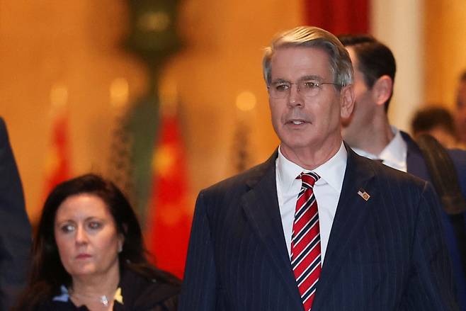 스콧 베선트 미국 재무장관 /로이터=뉴스1