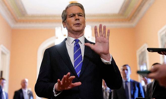 스콧 베선트 미국 재무장관. 로이터연합뉴스