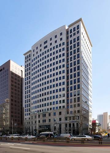 서울 마포 별정우체국 연금관리단 빌딩. 사진=유진그룹 제공