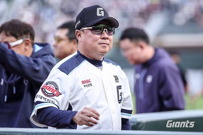▲ 강력한 카리스마로 롯데의 체질을 바꾸며 부임 전 기대치를 채워가고 있는 김태형 롯데 감독 ⓒ롯데 자이언츠