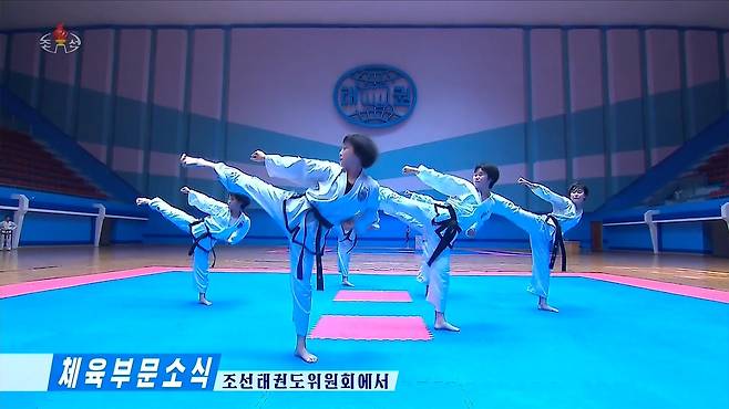 북한, 과학훈련으로 엘리트 체육 채찍질 (서울=연합뉴스) 조선중앙TV는 지난 6일 태권도와 레슬링, 빙상, 축구 등 종목의 훈련장을 찾아 선수들의 훈련 모습을 소개했다.  [조선중앙TV화면] 2025.7.7
    [국내에서만 사용가능. 재배포 금지. For Use Only in the Republic of Korea. No Redistribution] 
     nkphoto@yna.co.kr