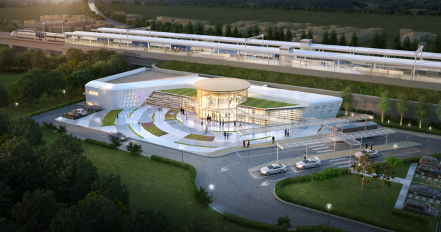 김해 신월역 조감도.