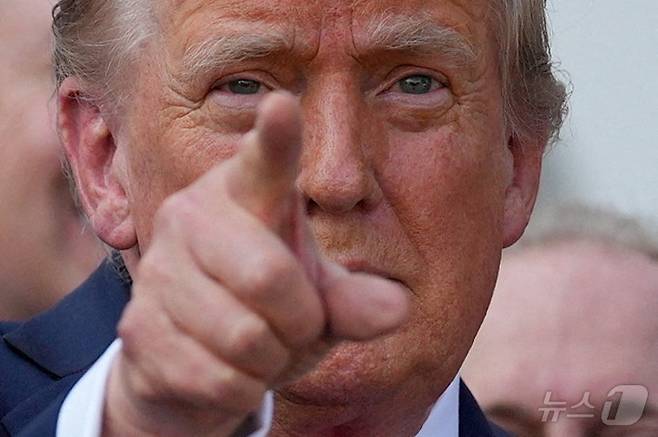 도널드 트럼프 미국 대통령. ⓒ 로이터=뉴스1 ⓒ News1 류정민 특파원