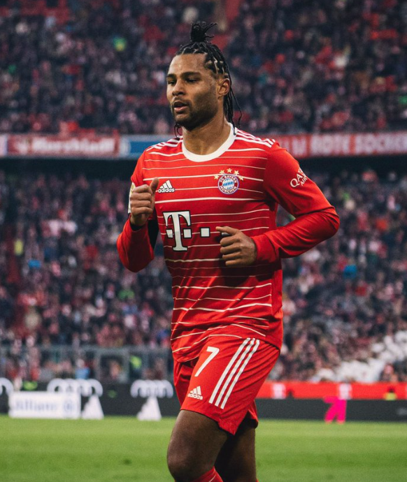 자말 무시알라의 공백을 메울 것으로 보이는 세르주 그나브리. /사진=세르주 그나브리 SNS 캡처