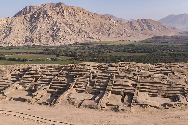 3500년 전 지어진 것으로 추정되는 고대도시 페니코. /AFP 연합뉴스