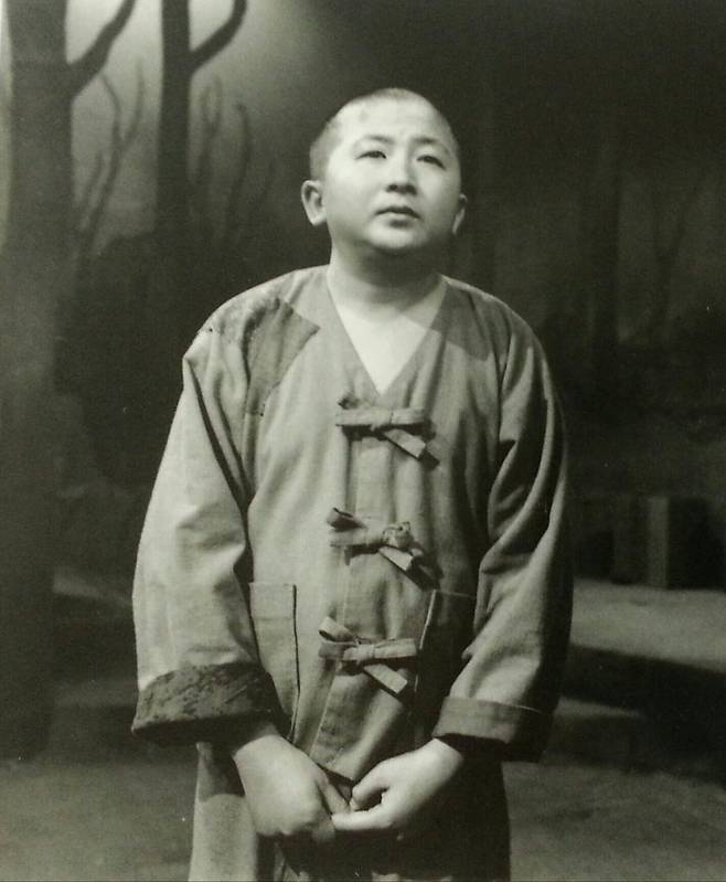 1991년 26세 때 실제로 ‘동승’의 도념 역을 연기했던 지 배우. 국립극단 제공