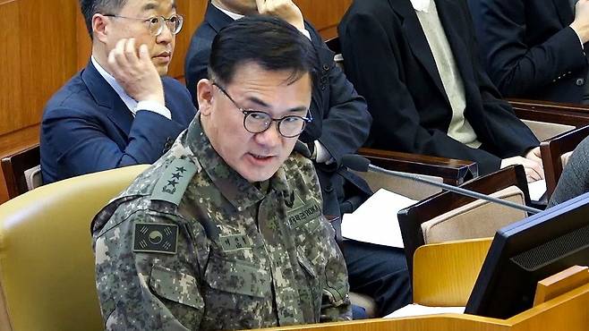 여인형 전 국군방첩사령관 2025.2.4 [헌법재판소 제공]