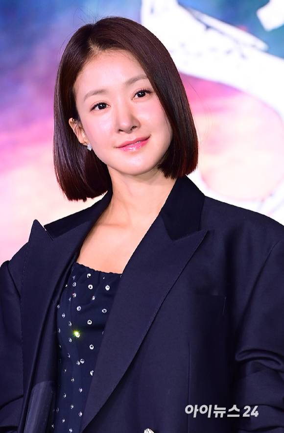 배우 이시영이 지난 2023년 11월 30일 오전 서울 성동구 성수동 에스팩토리에서 열린 넷플릭스 오리지널 드라마 '스위트홈' 시즌 2 제작발표회에 참석하고 있다. [사진=정소희 기자]