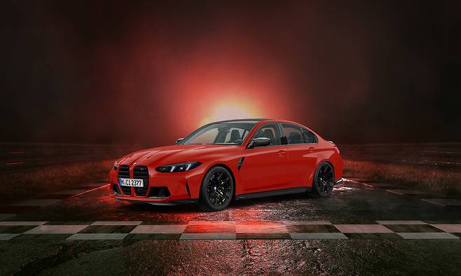 BMW M3 컴페티션 M xDrive 파이어 레드 에디션  [BMW 코리아 제공]