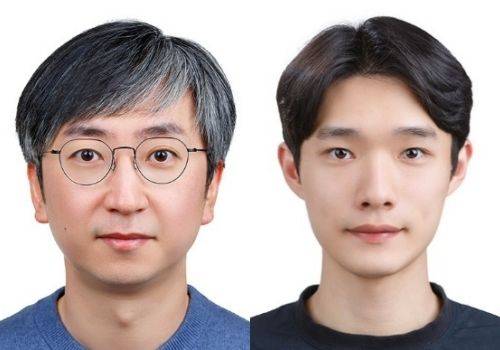 김원준 교수(왼쪽)와 장성민 석사과정생. (사진=건국대 제공) *재판매 및 DB 금지