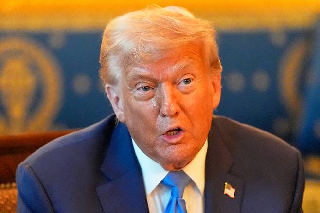 도널드 트럼프 미국 대통령. 연합뉴스