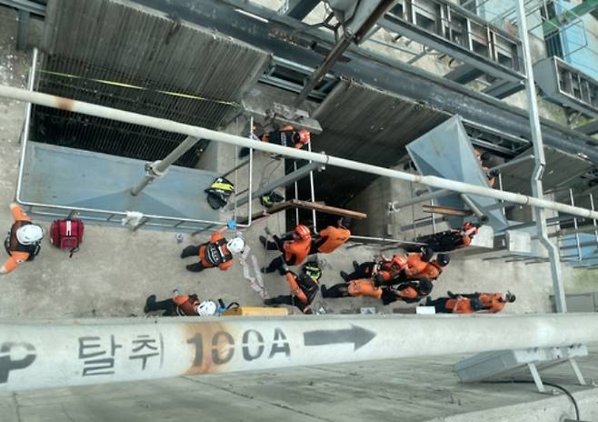 숨진 A씨가 발견된 인천 굴포천하수처리장. 연합뉴스