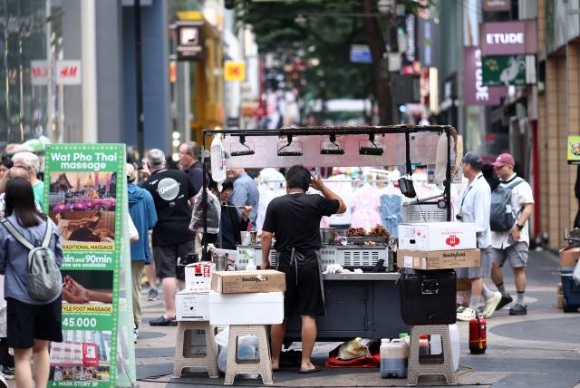 서울 중심가의 모습. 연합뉴스