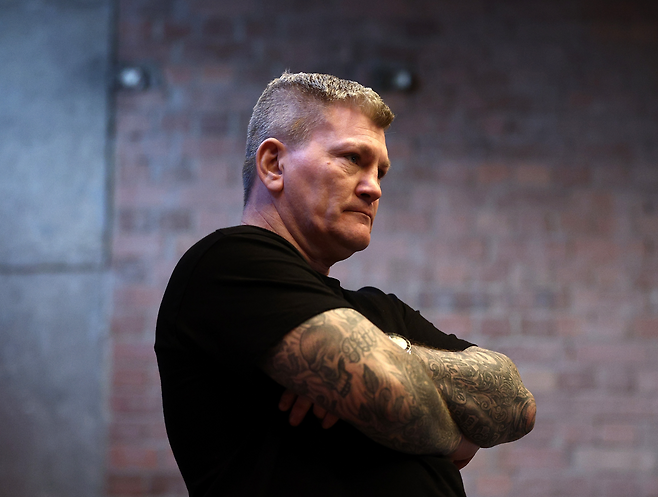 전 웰터급 및 라이트웰터급 세계 챔피언 리키 해튼. 게티이미지