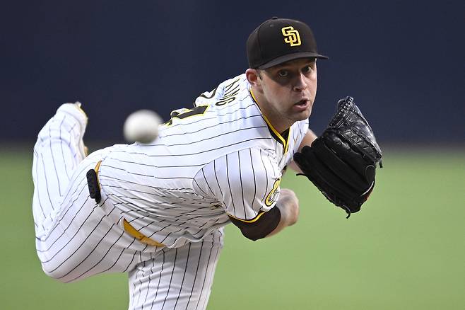 샌디에이고 우완 선발 마이클 킹. 샌디에이고는 이번 시즌 완봉승만 13차례 거뒀다. 게티이미지