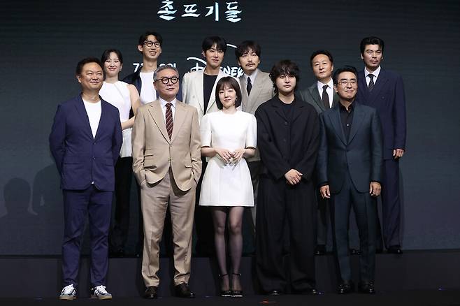 ▲ '파인: 촌뜨기들' 배우, 강윤성 감독. ⓒ연합뉴스