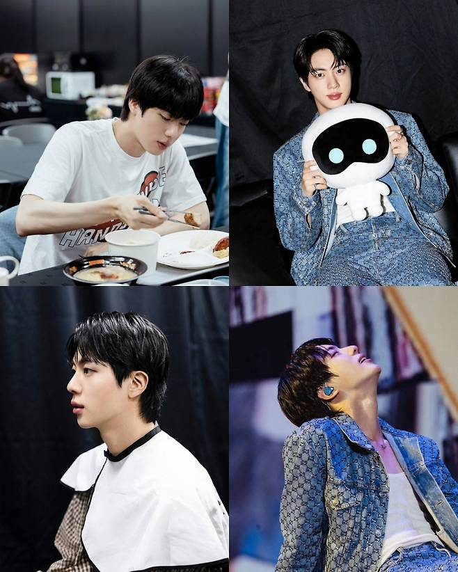 방탄소년단 진, 도포자락 휘날리며 열광 속 열도 라이브.."조명 보다 빛나" 日연예인들 찬사