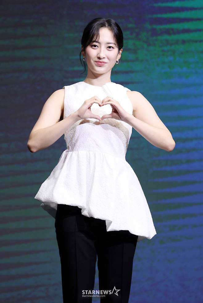 김민, 첫 제작발표회 참석[★포토]