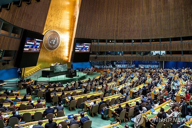 유엔 총회 [로이터 연합뉴스 자료사진]
