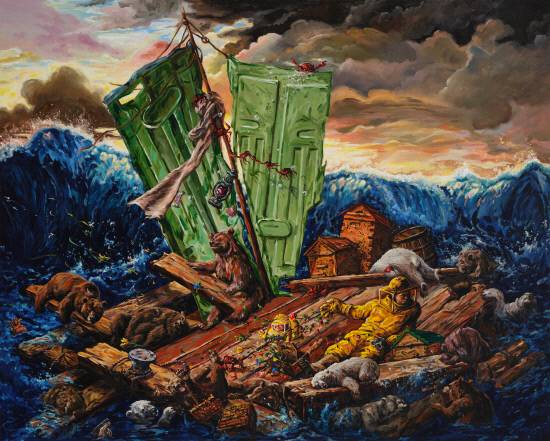 배윤환 作 '그린 베어'.