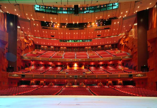 세종문화회관 대극장 모습(사진=세종문화회관).