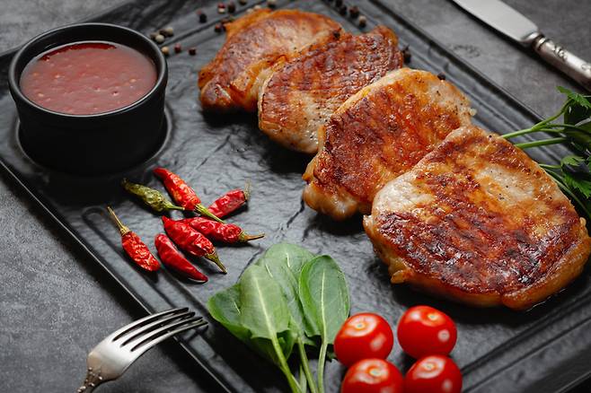 돼지고기 안심 스테이크. [사진= 게티이미지뱅크]