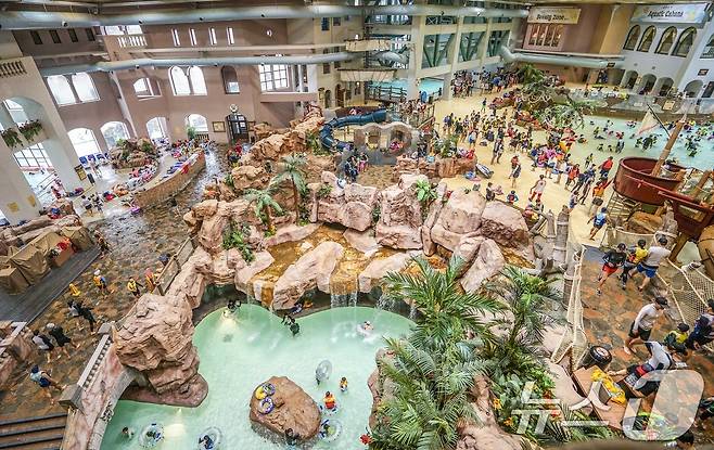 캐리비안 베이 실내 아쿠아틱센터 모습. (삼성물산 제공. 재판매 및 DB 금지) 2025.4.29/뉴스1