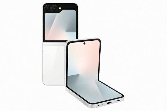 갤럭시Z플립7 FE 화이트 (사진=삼성전자)
