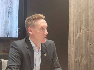 영국 기후에너지 싱크탱크인 E3G의 매트 웹 부국장이 한국 기자단과 인터뷰하고 있다. 강희종 기자