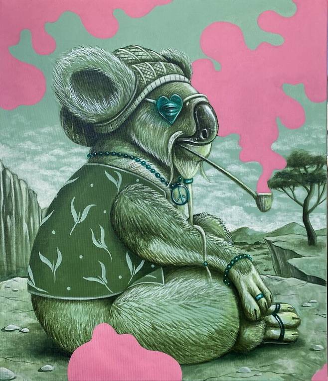 라이언 킴, 'Zen'(2025). 60×70cm. /갤러리 가이아