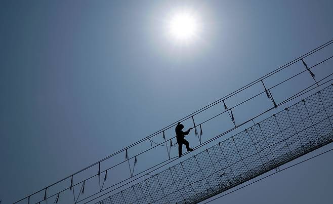 유격 훈련 중인 장병.(기사 내용과 직접적인 관계 없음)/뉴스1