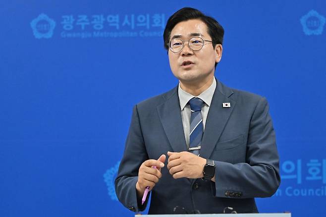 박찬대 더불어민주당대표 후보. 2025.07.07. 광주=뉴시스