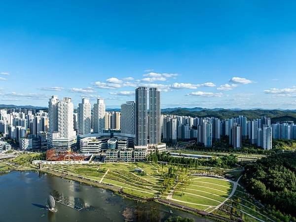 동탄호수공원 대방엘리움 레이크파크 투시도