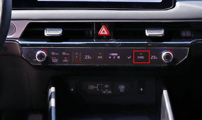 SYNC 기능이 활성화된 모습 / 출처=IT동아