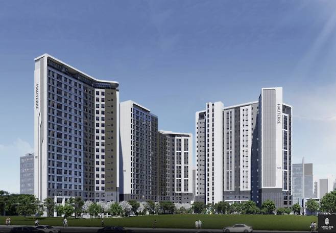 서울 성동구 성수동1가 '오티에르 포레' 투시도. 사진=포스코이앤씨