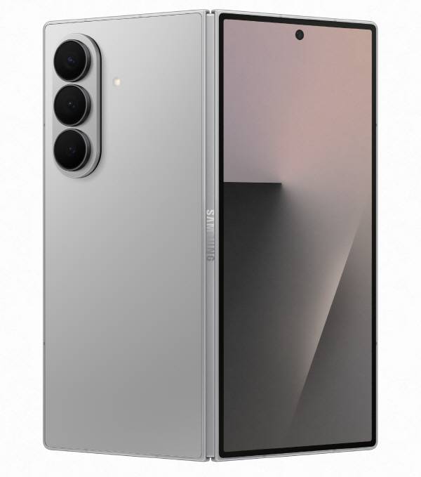 갤럭시 Z폴드7 실버 셰도우 컬러 제품. 삼성전자 제공