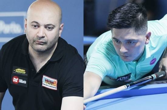 튀르키예와 베트남은 스타급 선수들이 프로당구로 많이 이적했음에도 두터운 선수층을 바탕으로 꾸준히 우수 선수가 배출되고 있다. 이번 포르투3쿠션월드컵에서도 고칸 살만(외쪽, 튀르키예)은 공동3위에 올랐고, VHM톤은 32강 본선에 진출했다. (사진=SOOP)