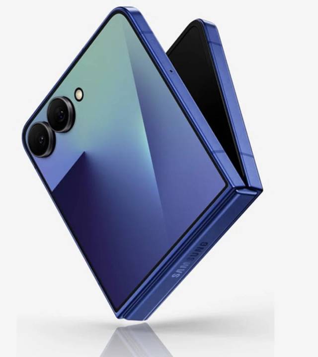 미국 IT 전문매체에 유출된 것으로 추정되는 ‘갤럭시Z 플립7’ 이미지. 샘모바일 화면캡처