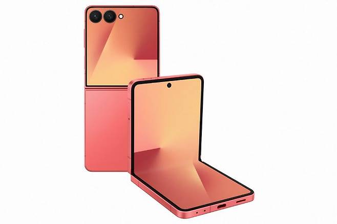 [뉴욕=뉴시스] 삼성전자가 새롭게 선보인 갤럭시 Z 플립7 모습. (사진=삼성전자 제공) 2025.07.09. photo@newsis.com *재판매 및 DB 금지