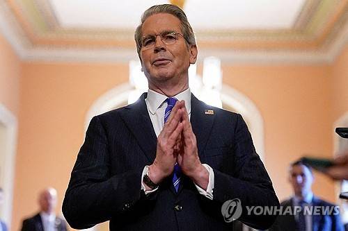 스콧 베선트 미국 재무장관 [로이터=연합뉴스 자료사진 제공]