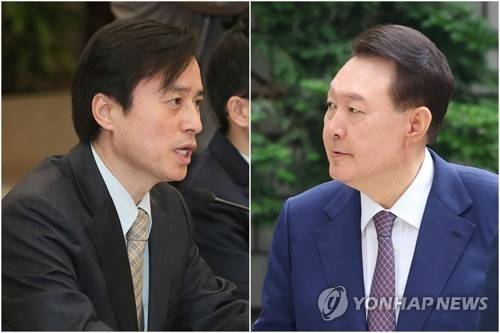 조은석 VS 윤석열 [연합뉴스 제공]