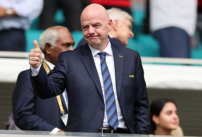 FIFA 회장 잔니 인판티노. 게티이미지
