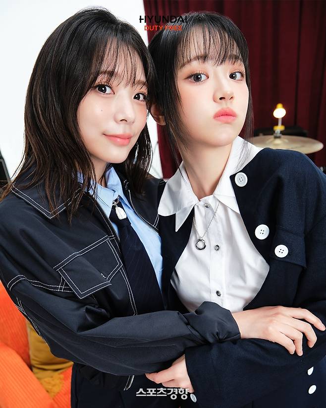 그룹 QWER. 현대백화점 면세점 인스타그램 계정