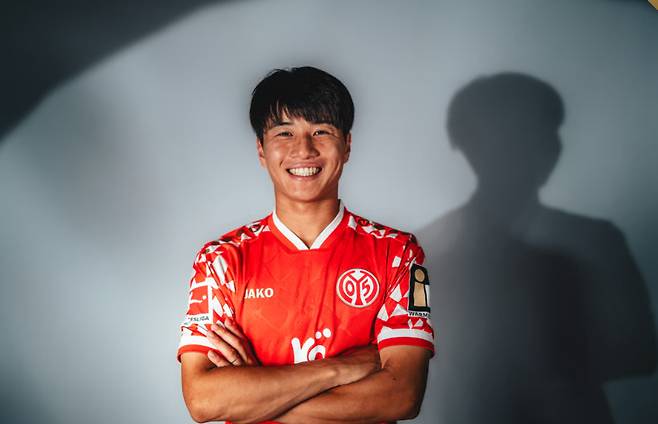 가와사키 소타. /사진=마인츠 공식 홈페이지 갈무리