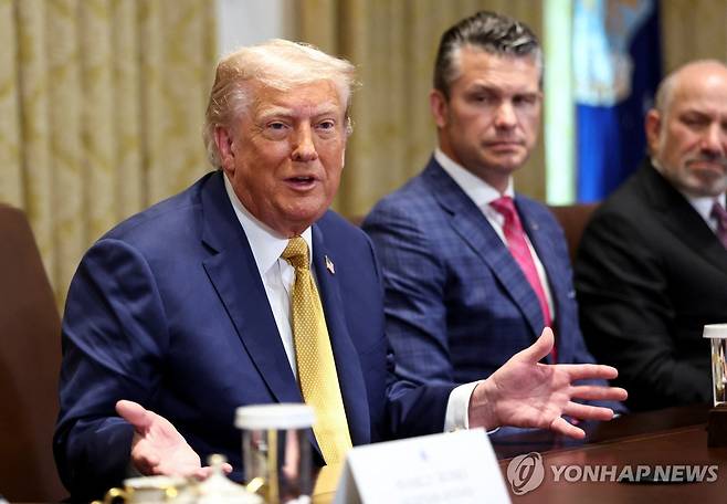 도널드 트럼프 미국 대통령 [워싱턴 로이터=연합뉴스. 재판매 및 DB 금지]