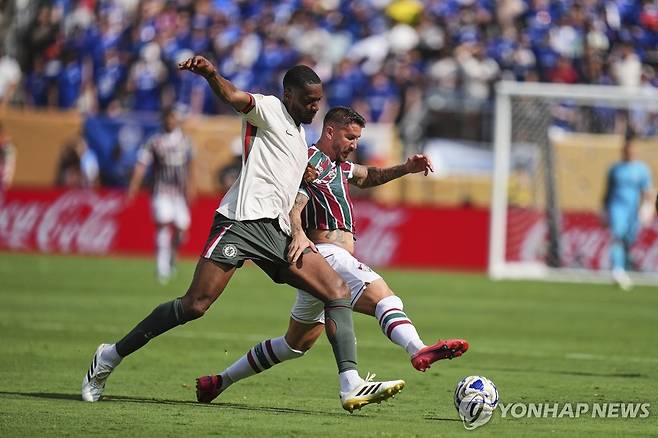 첼시와 플루미넨시의 경기 모습. [AP=연합뉴스]