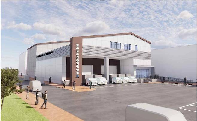 물류로봇 실증지원센터 조감도 [경남도 제공. 재판매 및 DB 금지]