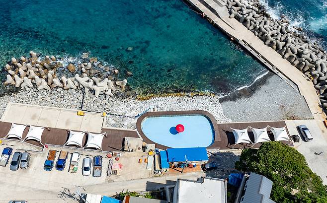 울릉읍 사동리 해수풀장. /자료사진